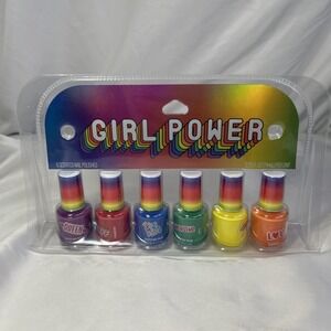 Girl Power Scented Nail Polish Set 6 Bottles Taste Beauty Cruelty Free‎